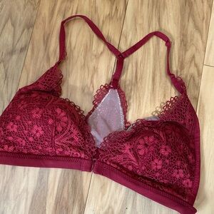 Red lace Victorias Secret small